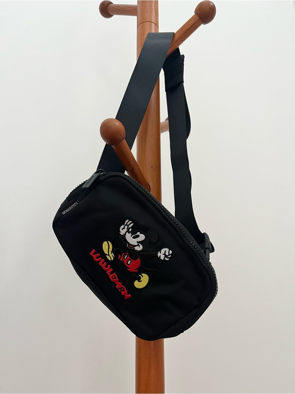 NWT lululemon x Disney Mickey Everywhere Belt Bag Black